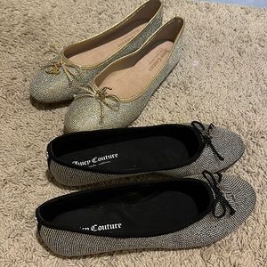 Juicy flats 2 pair bundled